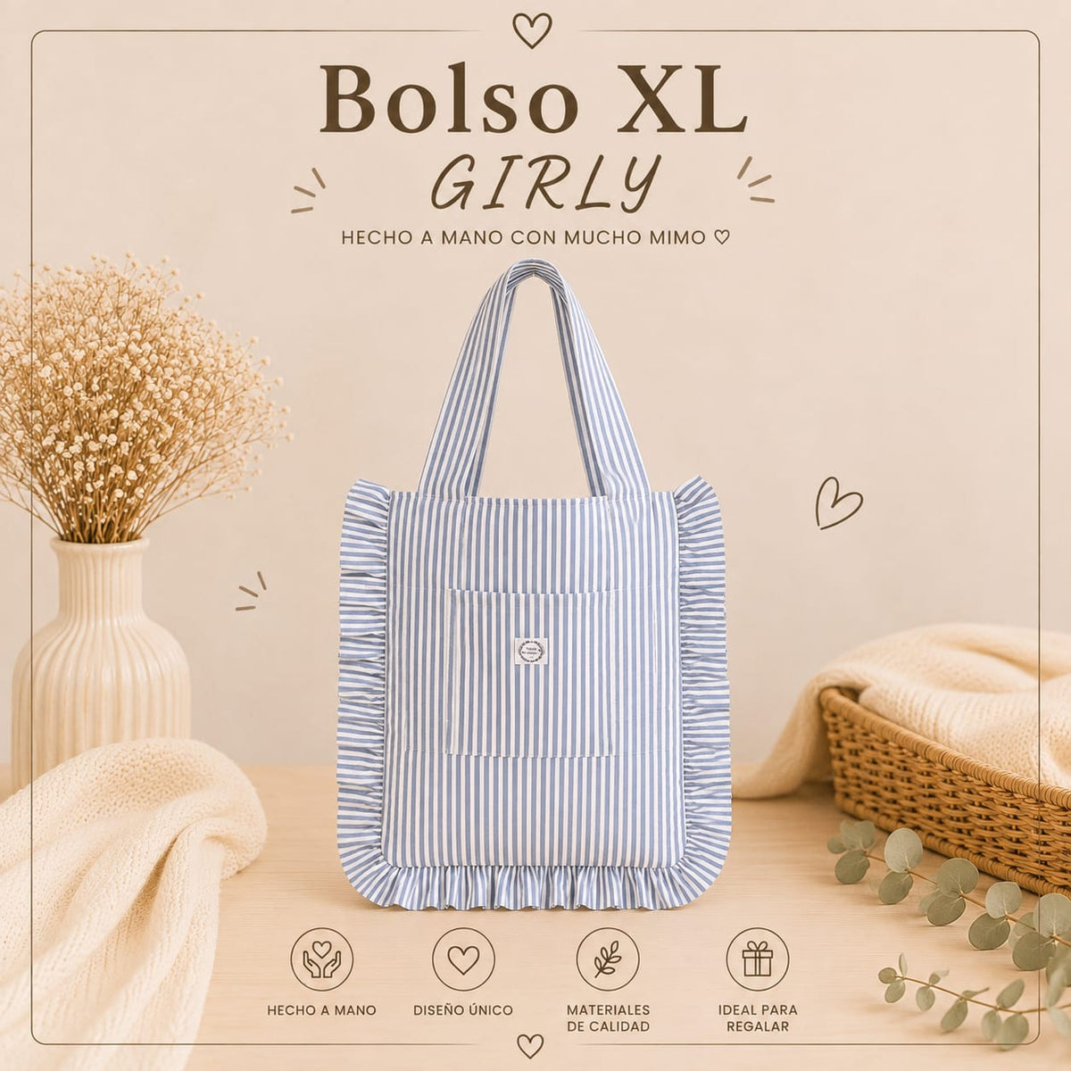Bolso XL Girly