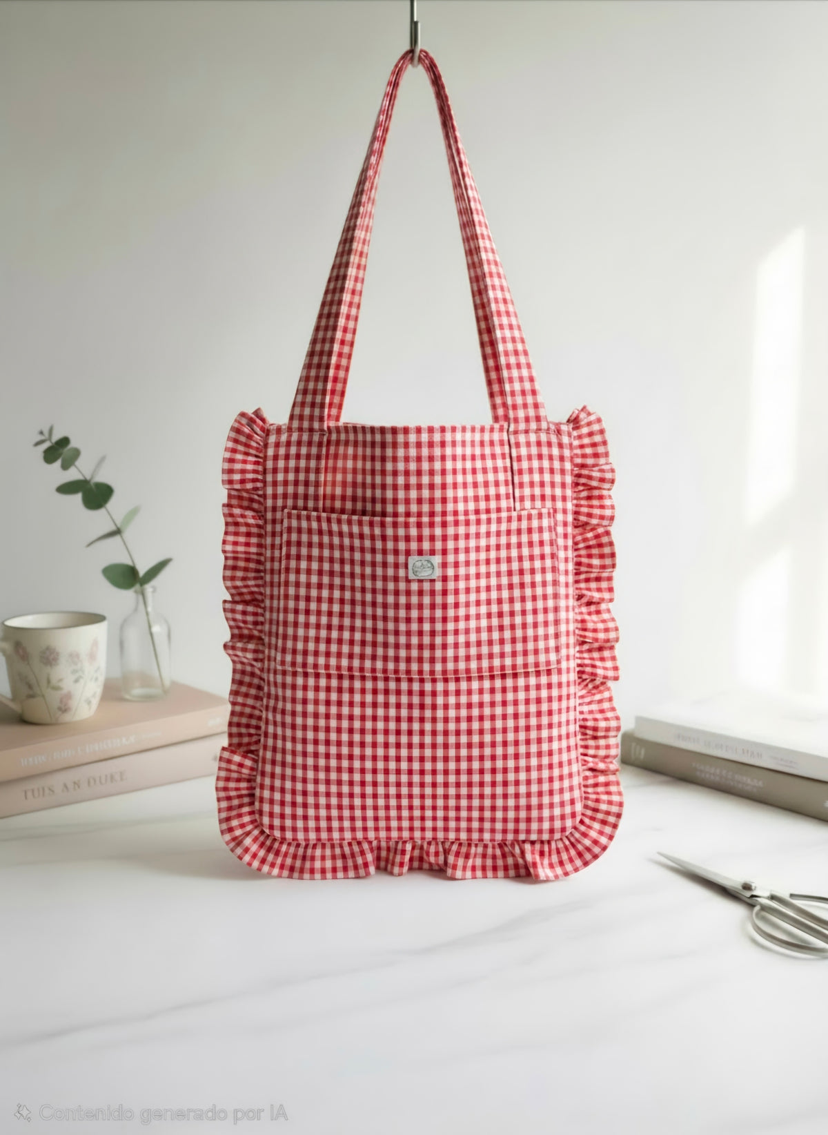 Bolso XL Girly Vichy