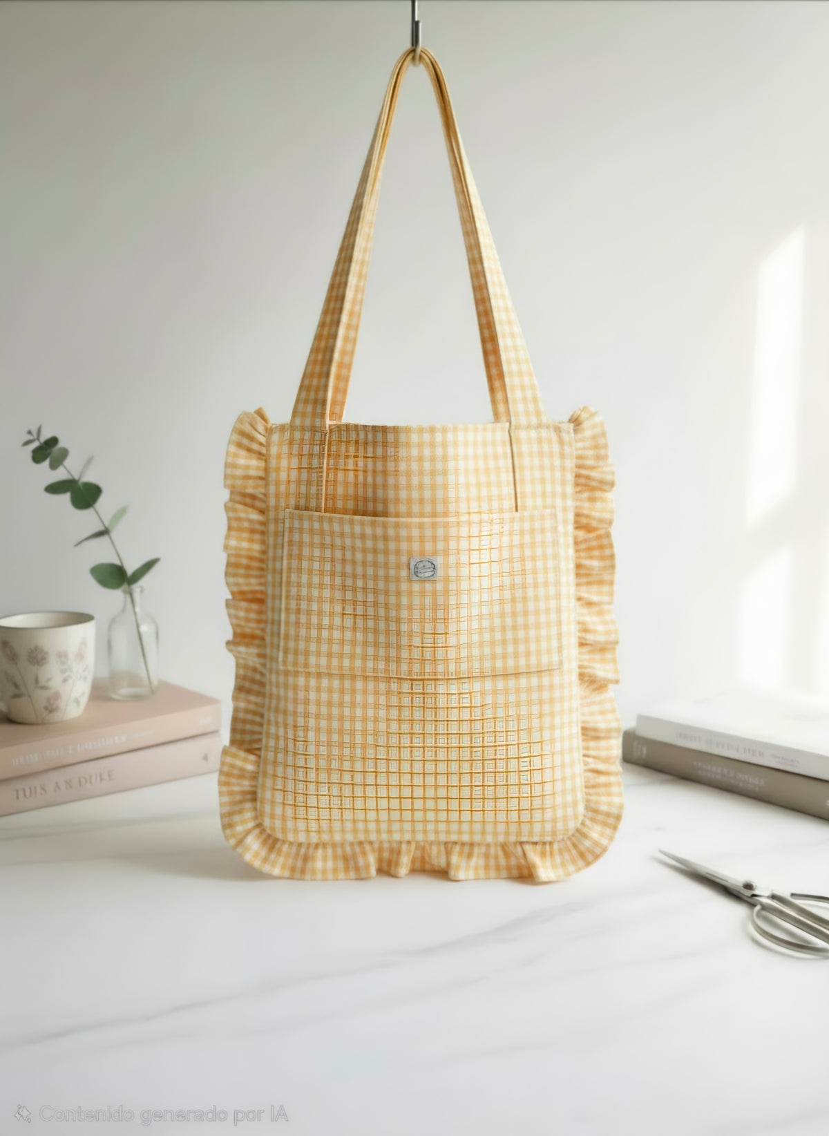 Bolso XL Girly Vichy