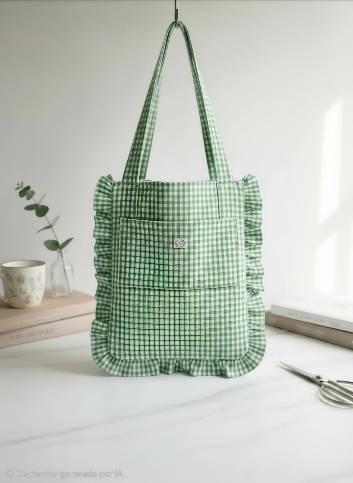 Bolso XL Girly Vichy